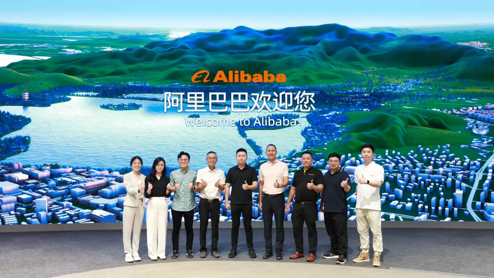 CODETRACE team at the Alibaba campus